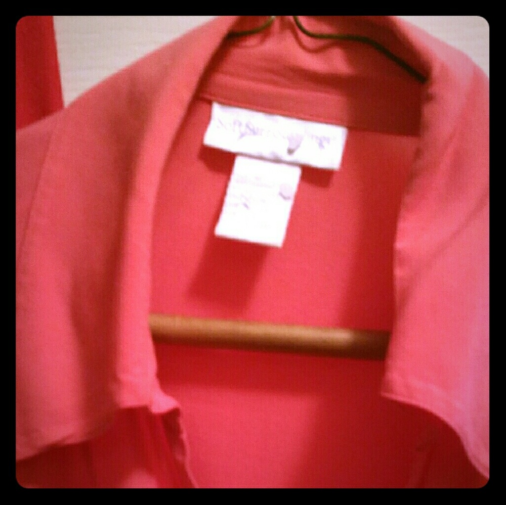 Soft Surroundings wrap shirt